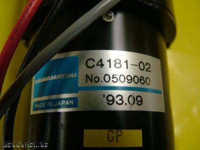 Hamamatsu pmt with a light collecting optics C4181-02