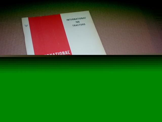 Ih 766 tractor operator manual nice