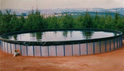 Water tank 20000 lts (5280GAL) vinyl diy steel panels 