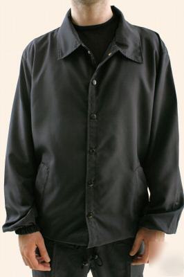 Windbreaker, id rescue jacket, unisex, black, med, nwt
