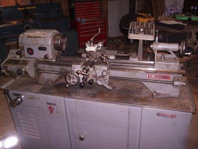 Delta rockwell 10X25 metal turning lathe