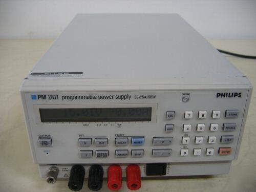 Fluke philips PM2811 power supply, 30V, 10A w/ option