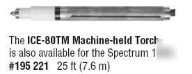 Miller 195221 ice 80TM, 25FT machine held torch