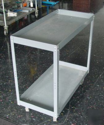 Steel utility cart (gray) good condition