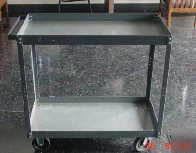 Steel utility cart (gray) good condition