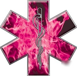 Emt ems mfr medic decal reflective 6