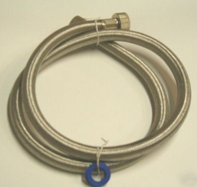 #FC10 - stainless steel washer supply line - 48