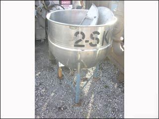 50 gal groen kettle, 304 s/s, 100# - 24570