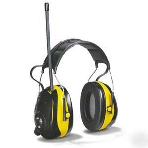 Ao safety / peltor worktunes am/fm radio hearing muffs