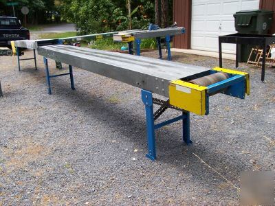 Flat belt conveyor frame about 18
