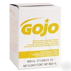 GojoÂ® enriched lotion soap refill 12/800ML goj 9102-12