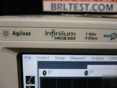 Hp 54832B infiniium oscilloscope 4CH, 1GHZ, 4GS/s op 80