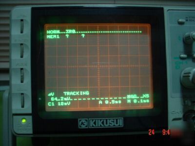 Kikusui COR5501 cor 2CH 100MHZ digital oscilloscope 