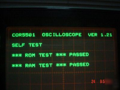 Kikusui COR5501 cor 2CH 100MHZ digital oscilloscope 