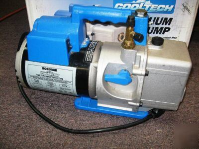 Spx robinair cooltech 4 cfm 2 stage vacuum pump 15434