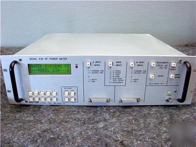 Autek 630 rf power meter (610-0272) - 30 days warranty