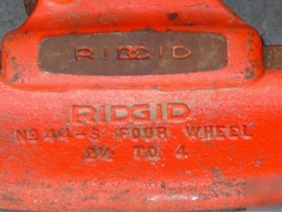 Ridgid 44-s 44S 4-wheel 2-1/2