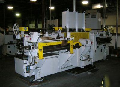 Ruesch 36â€ duel head slitting line 15000 lb capacity