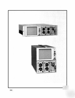 Tek tektronix 5400 series D41 5403 op & service manual