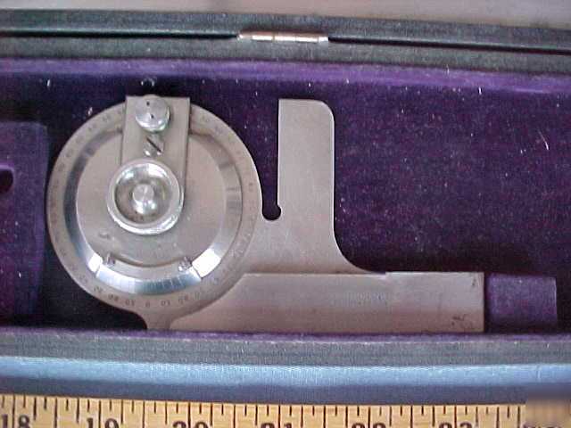 Vintage brown & sharpe universal bevel protractor nores