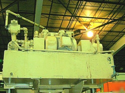 100 ton dake #27-375, 4 post hydraulic press