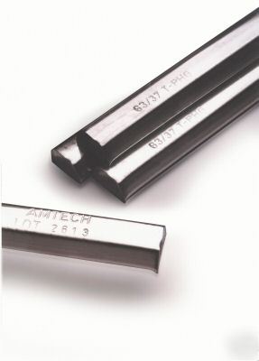 Amtech premium bar solder SN63/PB37, 50 pound box