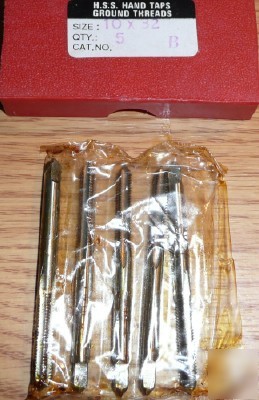 New 5PC 10 x 32 hand tap ground threads b