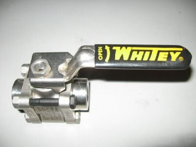 New swagelok whitey ball valve SS63TF6 3/8