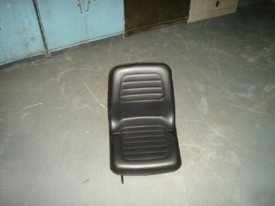 Universal forklift seat w/ tracks, free shipping 