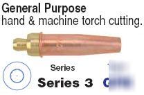 Victor 0387-0182 cs type gpn size 00 cut tip/propane/ng
