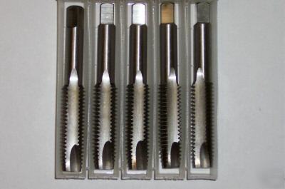 New 5-pack hss metric spiral point plug taps M4 x 0.7