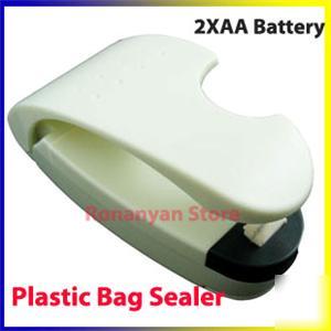 New easy plastic bag sealer food sealer/resealer reseal