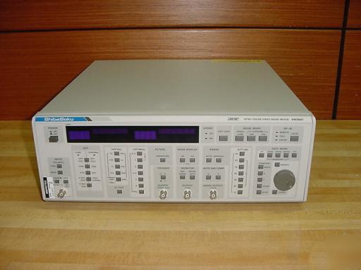 Shibasoku VN30A1 gp-1B ntsc color video noise meter