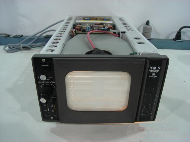 Videotek tsm-5 video signal waveform monitor