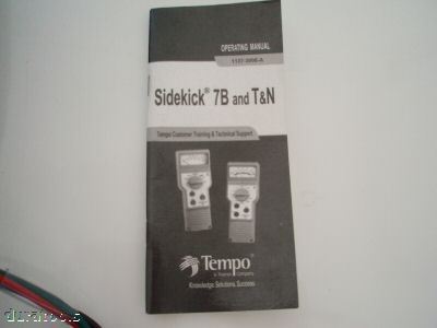 New tempo sidekick t&n telecom cable testes meter lik 