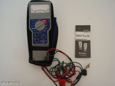 New tempo sidekick t&n telecom cable testes meter lik 