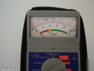 New tempo sidekick t&n telecom cable testes meter lik 