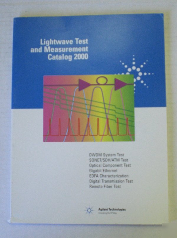 Agilent lightwave test & measurement catalog 2000