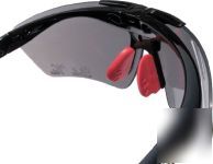Italian style rx-able black sunglasses W3 lenses -MG2