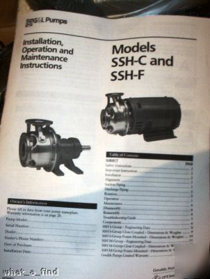 New goulds pump kit 5SHK6 ssh kit 1P5SHK6 g & l 