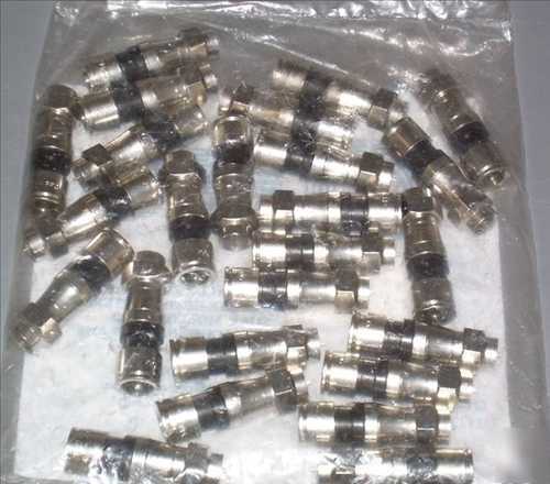 New ppc EX7 universal f connectors 103006 qty 25 