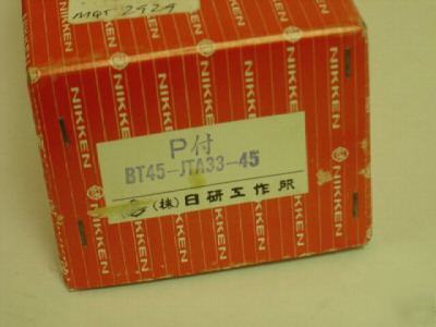 Nikken bt-45 jacobs taper #33 adapters