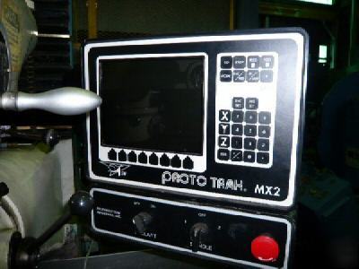 Trak cnc vertical bed mill, no. trm, 3 hp (20760)