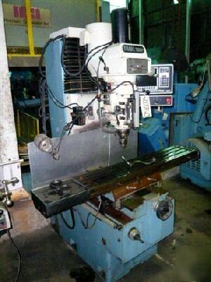 Trak cnc vertical bed mill, no. trm, 3 hp (20760)