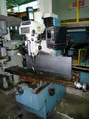 Trak cnc vertical bed mill, no. trm, 3 hp (20760)