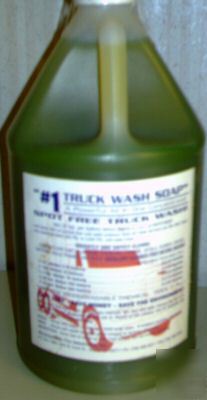 Truck wash soap commercial & industrial cleaner-1 quart