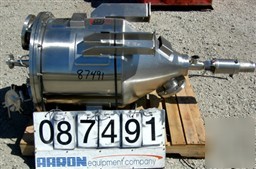 Used: lee tank, 40 gallon, 304 stainless steel, vertica