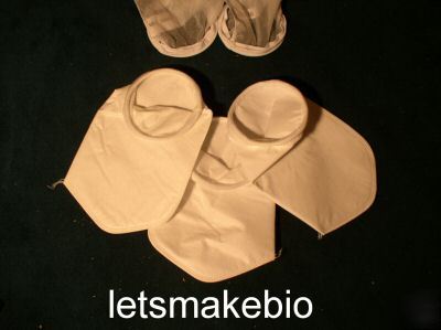 25/5/1M polypropylene only filter bag biodiesel svo wvo