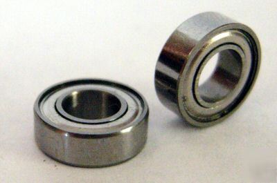 (50) R166Z, R166-z, R166ZZ ball bearings, 3/16