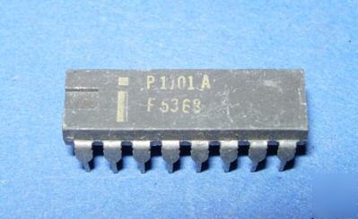 Cpu P1101A intel vintage rare early gray plastic ic
